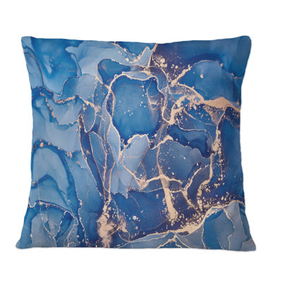 Coussin Blue Art