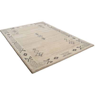 Bradbury Southwestern Wool Hand Woven Area Rug