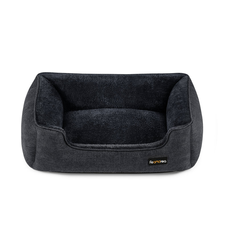 Polyester Pet Bed, 21cm H x 55cm W x 70cm D, Dark Grey