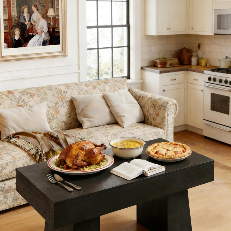 Wooden Coffee Table,Rectangular Greeting Table,Center Table