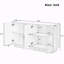 4-Door Large Storage Sideboard-1745031334