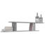 Aydeliz Unfinished Cube Shelf with Fireplace Included-1518511333