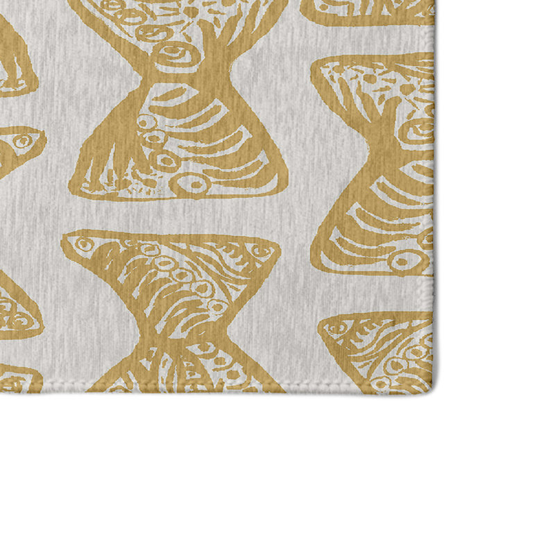 Safari Chenille Geometric Indoor Rug, Rectangle 2' x 3'