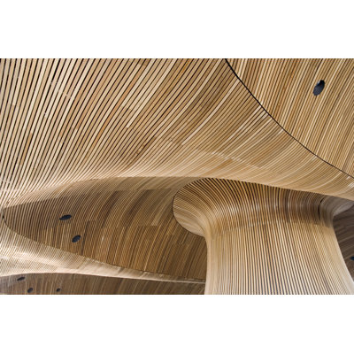 Ceiling Of Welsh - Wrapped Canvas Print