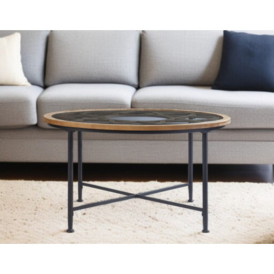 Table basse ronde 33 po Gracie Mills