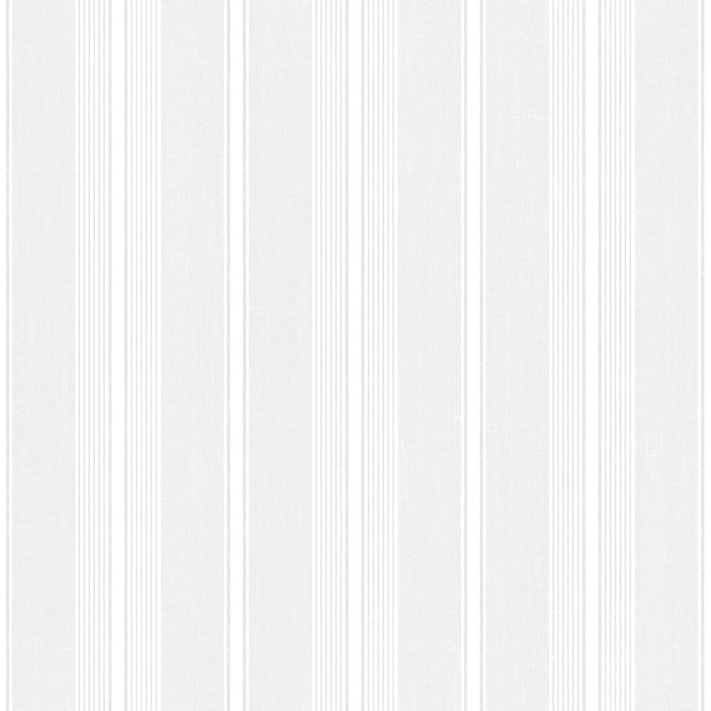 Dristy 10m x 52.8cm Matte Wallpaper Roll, Grey/ Off White