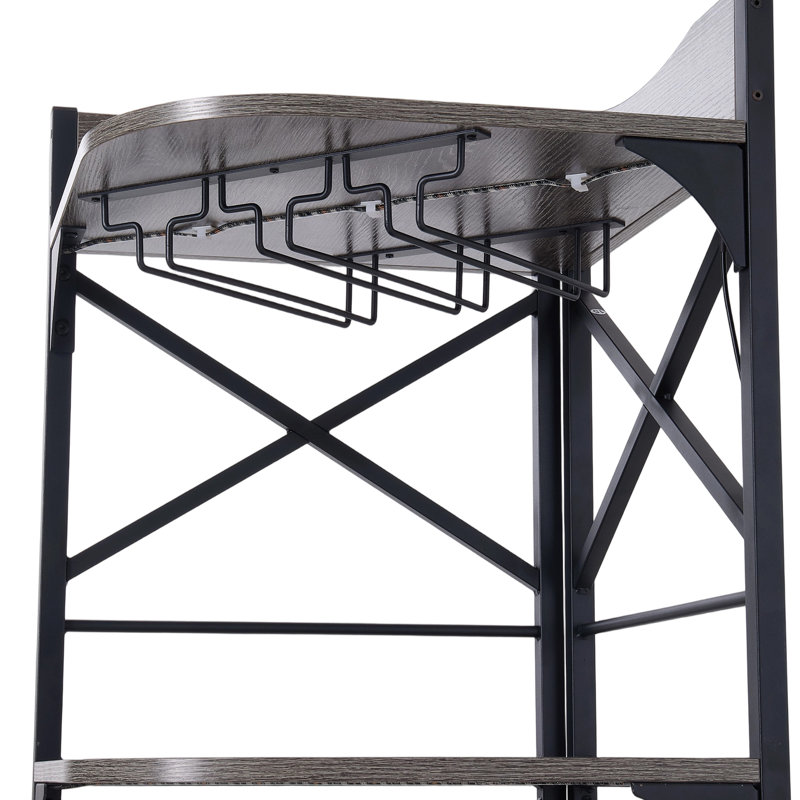 Wine Bottle Rack, Grey