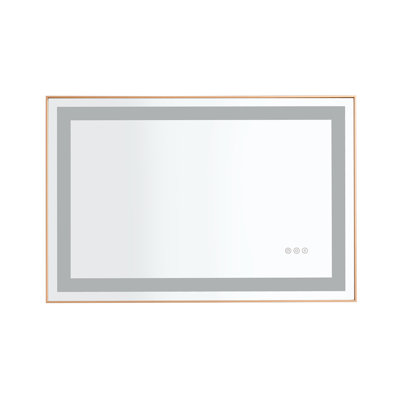 Aylei Metal Flat Wall Mirror