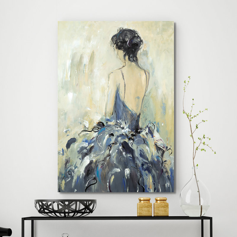 « tendre réflexions », reproduction d’art sur toile tendue, H 48 po x l 28 po
