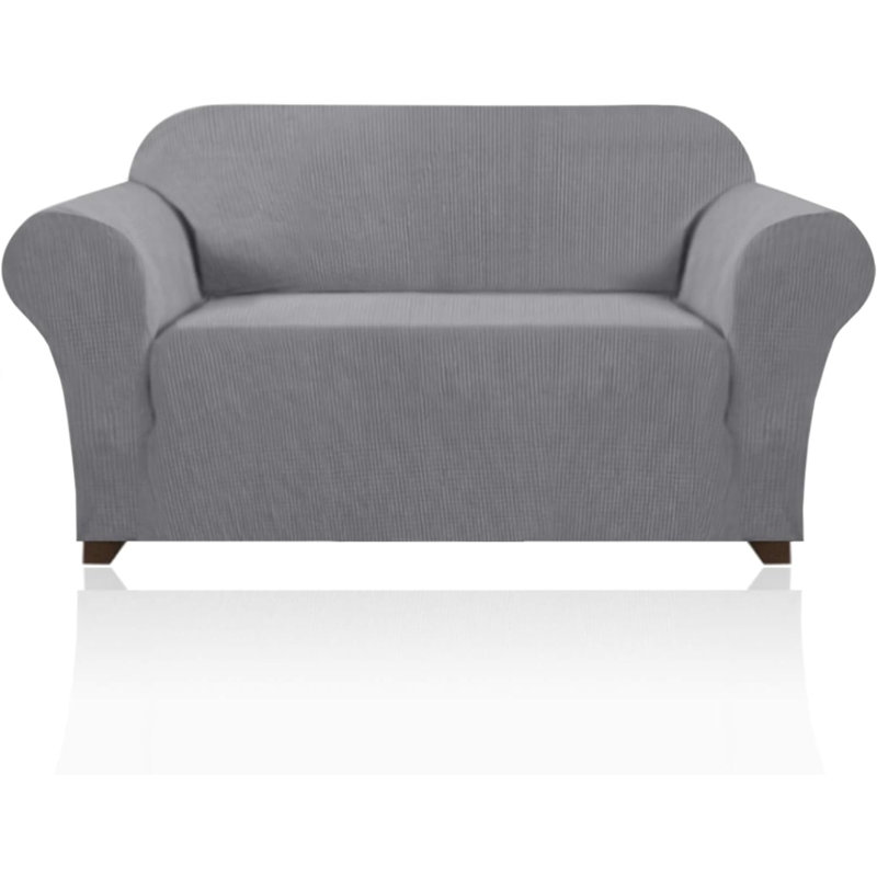 Housse de canapé, H 2 po x l 11 po x P 14 po, Mélange de polyester gris