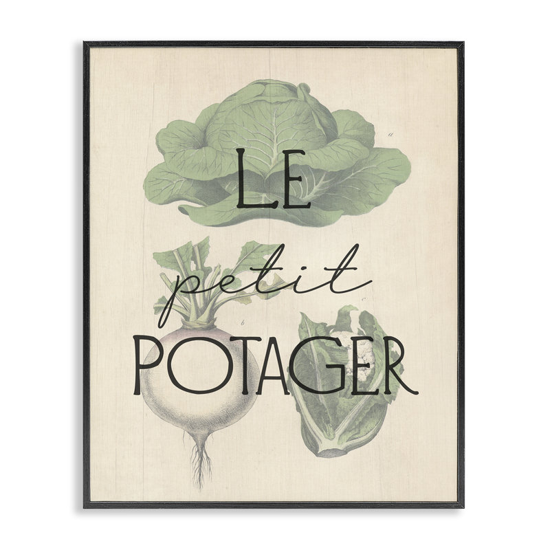  Art français de giclée encadrée par Daphne Polselli, H 20 po x l 16 po, Giclée encadrée noir minuit