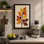 Autumn Branch Botanical - Wrapped Canvas-615452689-615452693
