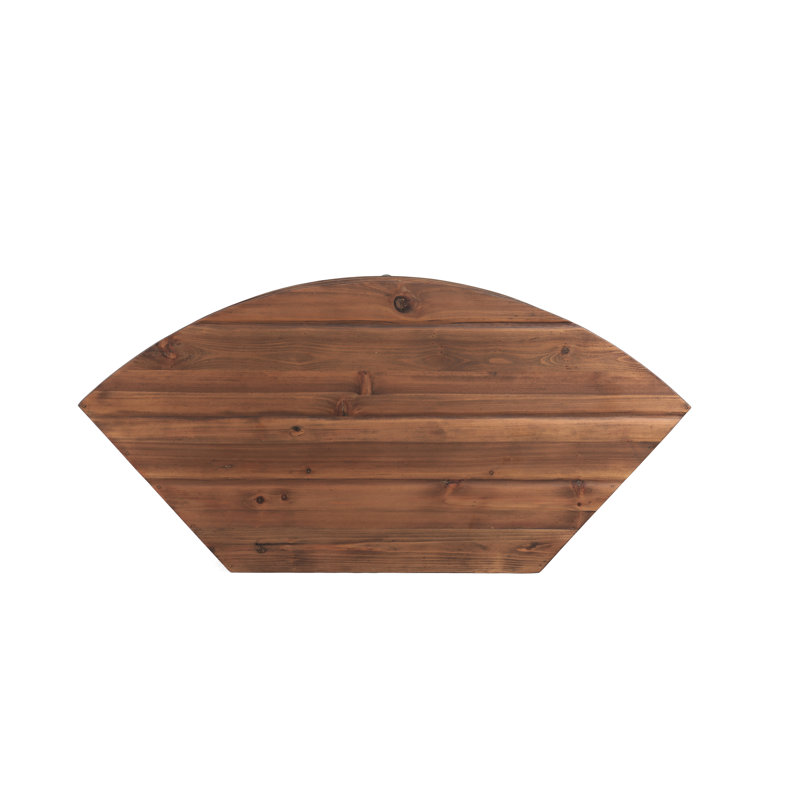 Étagère d'angle en bois récupéré pour salon