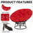 Papasan Patio Chair with Cushions-421028372-434087152
