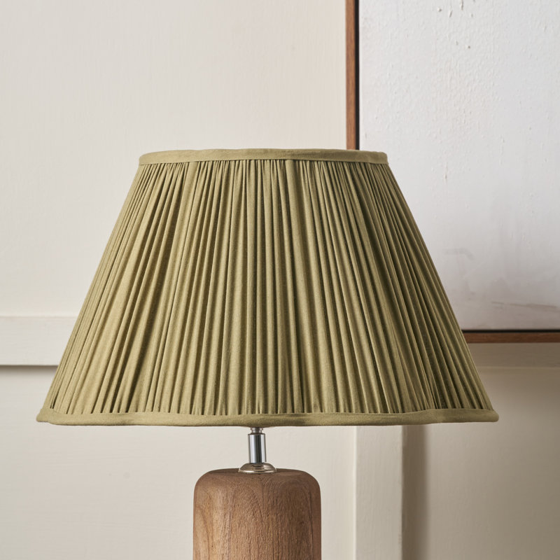 Empire Cotton Lamp Shade ( Uno ), 26" H x 45" W x 45" D, Green