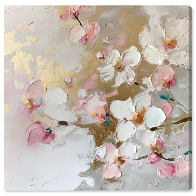 Charmed Dustscape I Canvas Farmhouse Floral Art by Art Remedy