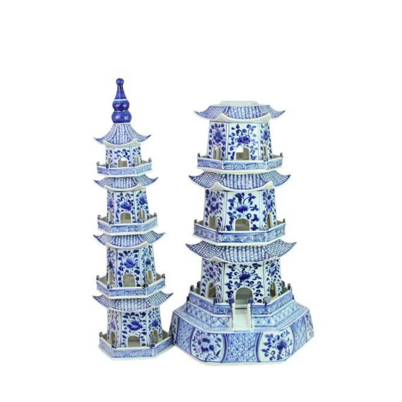 Blue And White Grand Pagoda