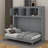Ample Queen-Size Murphy Bed Accompanied By Large Upper Cabinetry-114463725