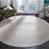 Calidia Floral Light Gray/Cream Area Rug