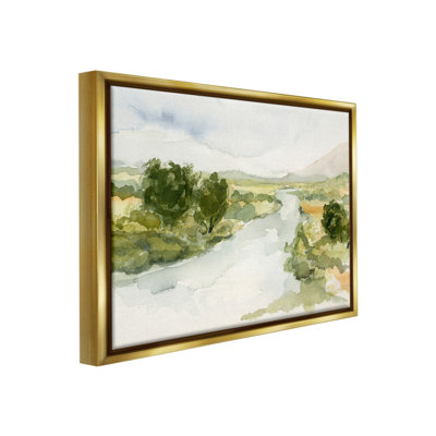 «Natural Flowing Stream Floater Frame» par Victoria Barnes sur