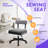 Sewing Chair with Wheels and Adjustable Back Support - Hydraulic Armless Machine Chair for Crafting, Quilting, Artists,Grey-1542488836