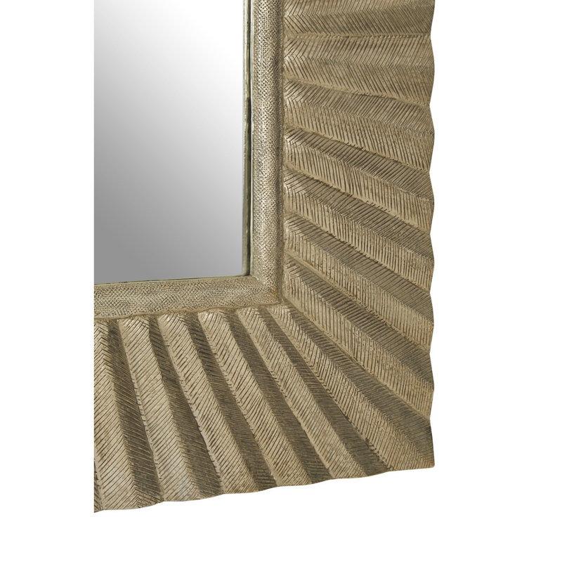 Ingersoll Solid Wood Flat Wall Mirror