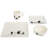 4 Piece Ceramic Dinnerware Set