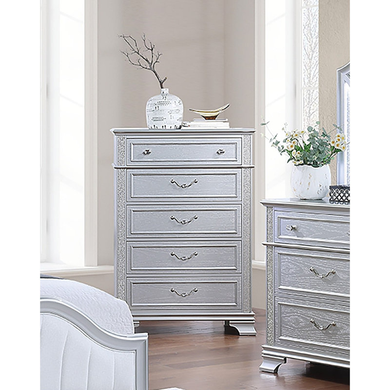 Commode 5 tiroirs 5 pièces