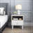 Single drawer bedside table, modern style bedside table, wooden bedside table, bedside table-106852862