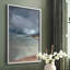 Sea Glass Storm I, reproduction encadrée - bois massif-266350194-266350157