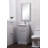 Ameriah 18 " W Freestanding Standard Free Standing 1 Single With Porcelain Top-226772968