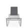 Holna Outdoor Rust-Resistant Metal Chaise Lounge