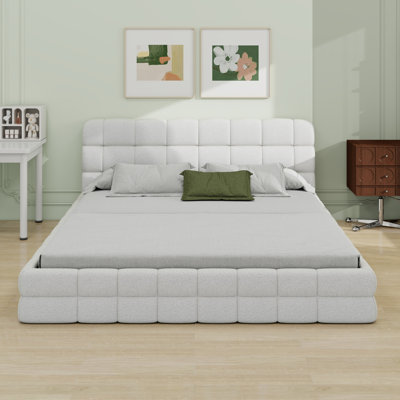 Upholstered Platform Bed Frame