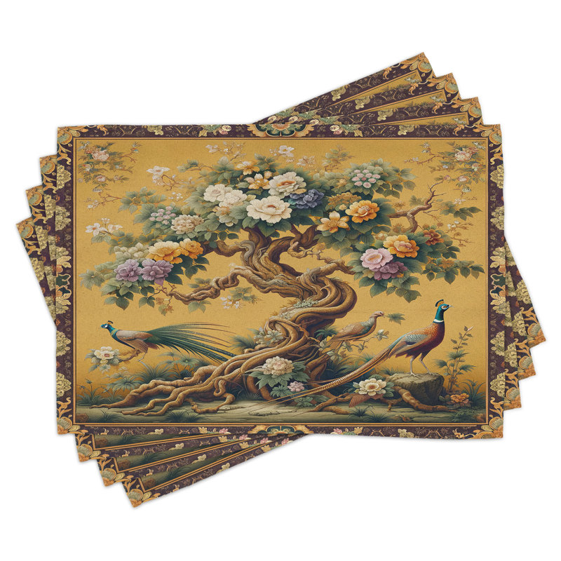Ensemble de 4 napperons Ambesonne