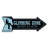Removable-999912_Climbing Zone Arrow Removable Decal Funny Home Décor 30" Wide