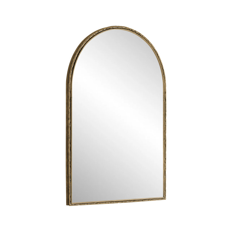 Miroir arqué (miroir inclus seulement), Doré