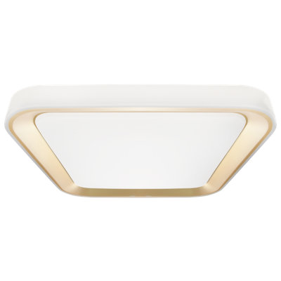 Quadro Plastic LED Flush Mount
