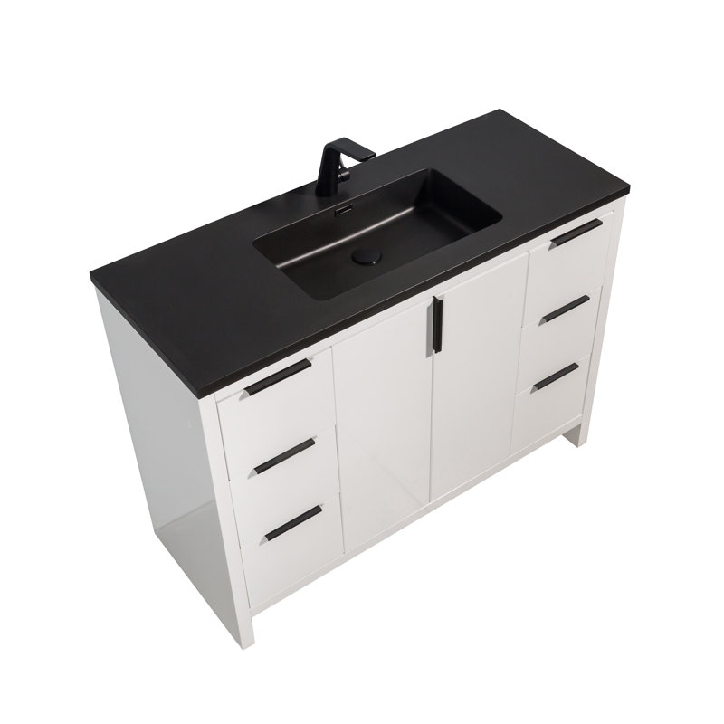 Meuble-lavabo simple 48 po Porty