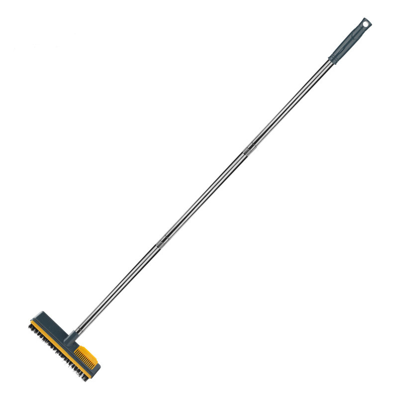 Brosse de nettoyage télescopique 2 en 1