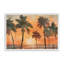 «Sunset Palm Glow», reproduction encadrée-742716683-742716684