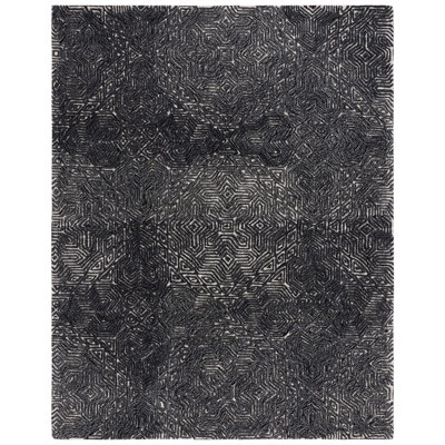 Angeli Hand Tufted Wool And Cotton With Latex Geometric Rug