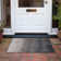 Machine Washable Indoor/Outdoor Xhevrie Black Rug