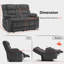 Causeuse inclinable électrique Latitude Run, chaleur et vibration-758989782