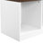 Versatile Hall Tree With 4 Hanging Hooks, Wood Grain Bench With Multiple Storage Space, Entryway Cabinet With Open Compartments For Living Room, Hallway, White