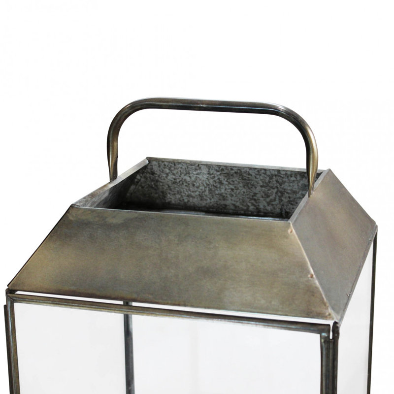 Floor Lantern, 46cm H x 25cm W x 25cm D