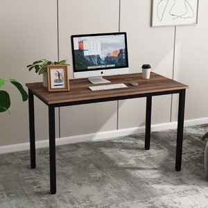 Latitude Run® Cherol Metal Base Writing Desk & Reviews | Wayfair