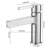 Single-Hole Single-handle Bathroom Faucet with Drain Assembly-87349272