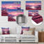 Space Desert Dreamscape Roseate Sky I - Space Landscapes Metal Wall Art-539821826