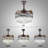 Eather 43.3 " Ceiling Fan with LED Lights with Light Kit