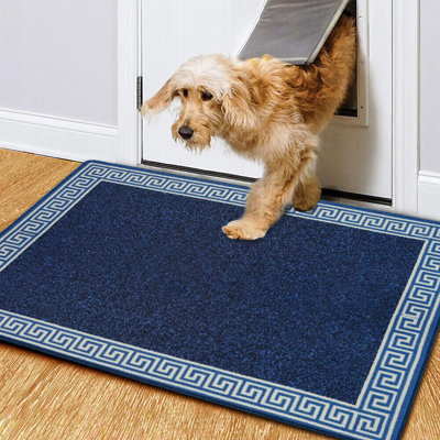 Raymore Non-Slip Geometric Indoor Doormat
